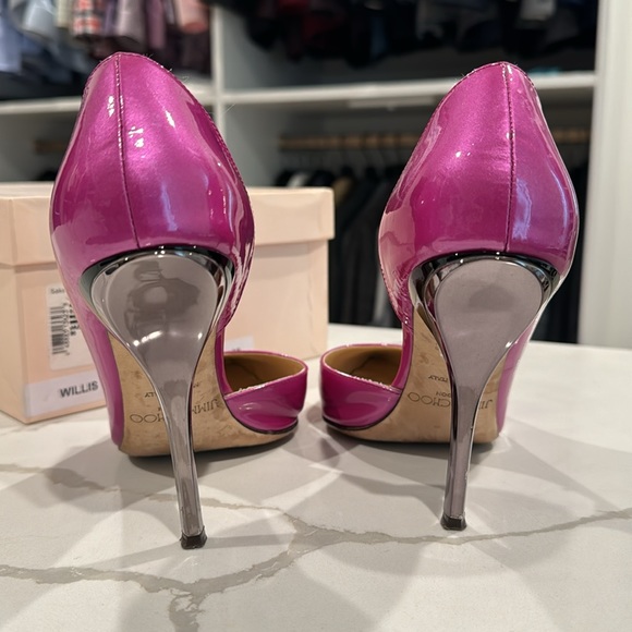 Jimmy Choo patent pink pumps - Picture 4 of 7